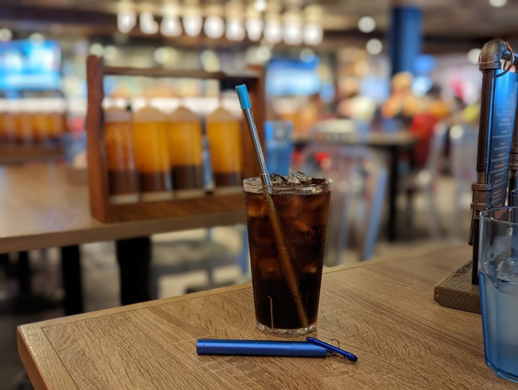 stainless steel straw