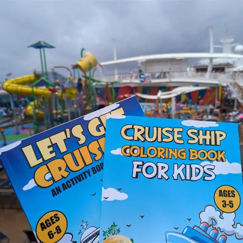 kids coloring book cruise royal caribbean edition
