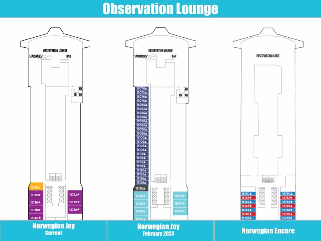 norwegian joy observation lounge deck plans