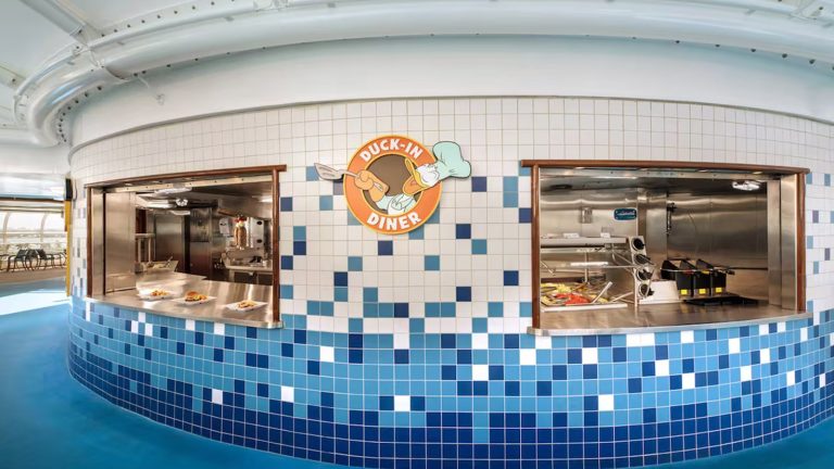 Duck-In Diner on the Disney Magic