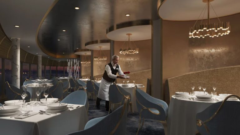Enchante by Chef Arnaud Lallement on the Disney Destiny