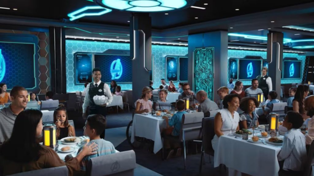 worlds of marvel dining experience