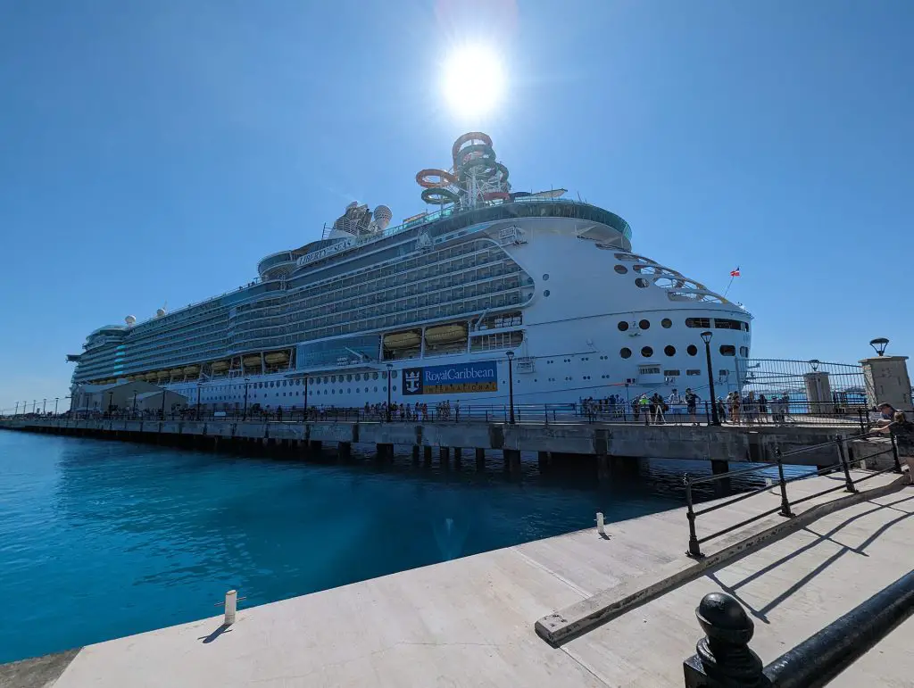 liberty of the seas docked in bermuda