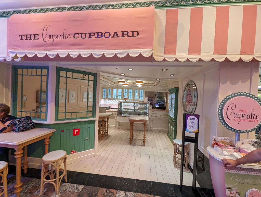 cupcake cupboard on liberty of the seas