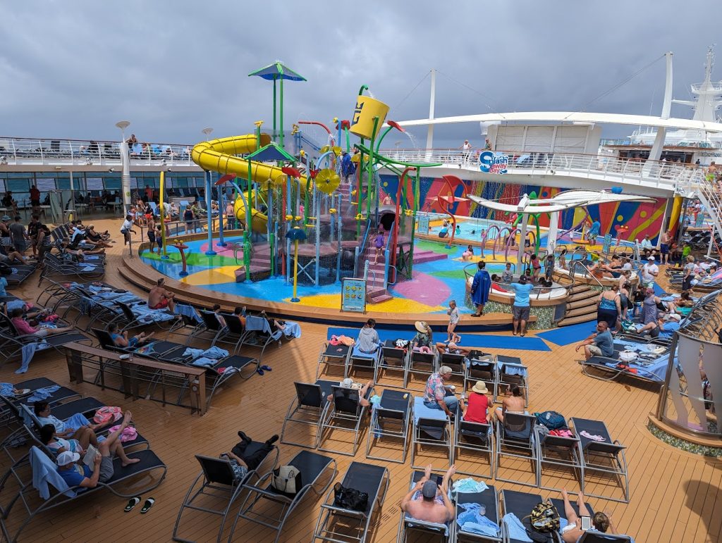 splash area on liberty of the seas