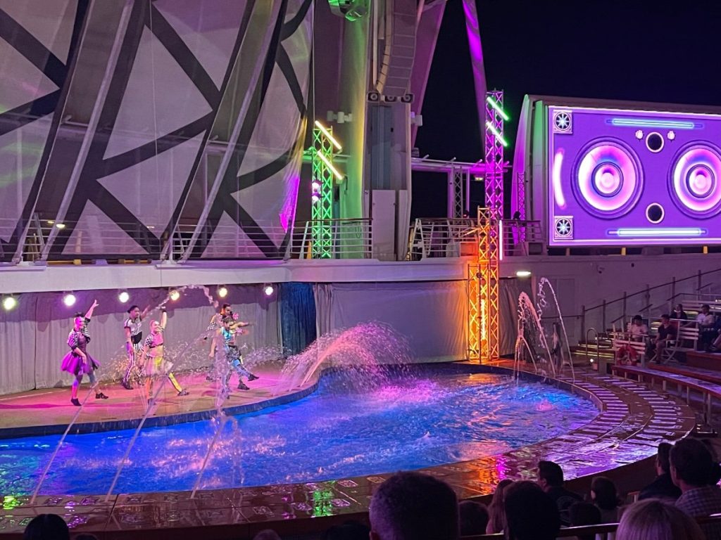 royal caribbean aquatheater performance