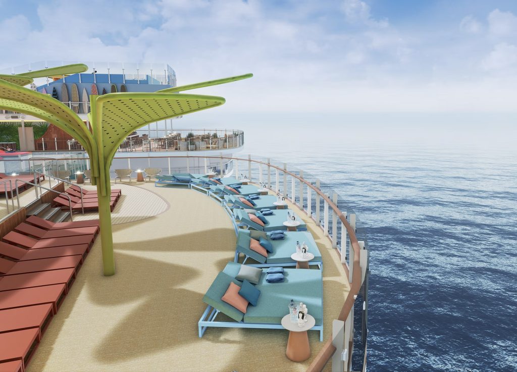 ocean view seating