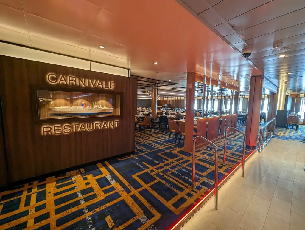 carnivale restaurant on carnival celebration