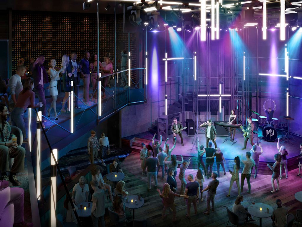 music hall on icon of the seas