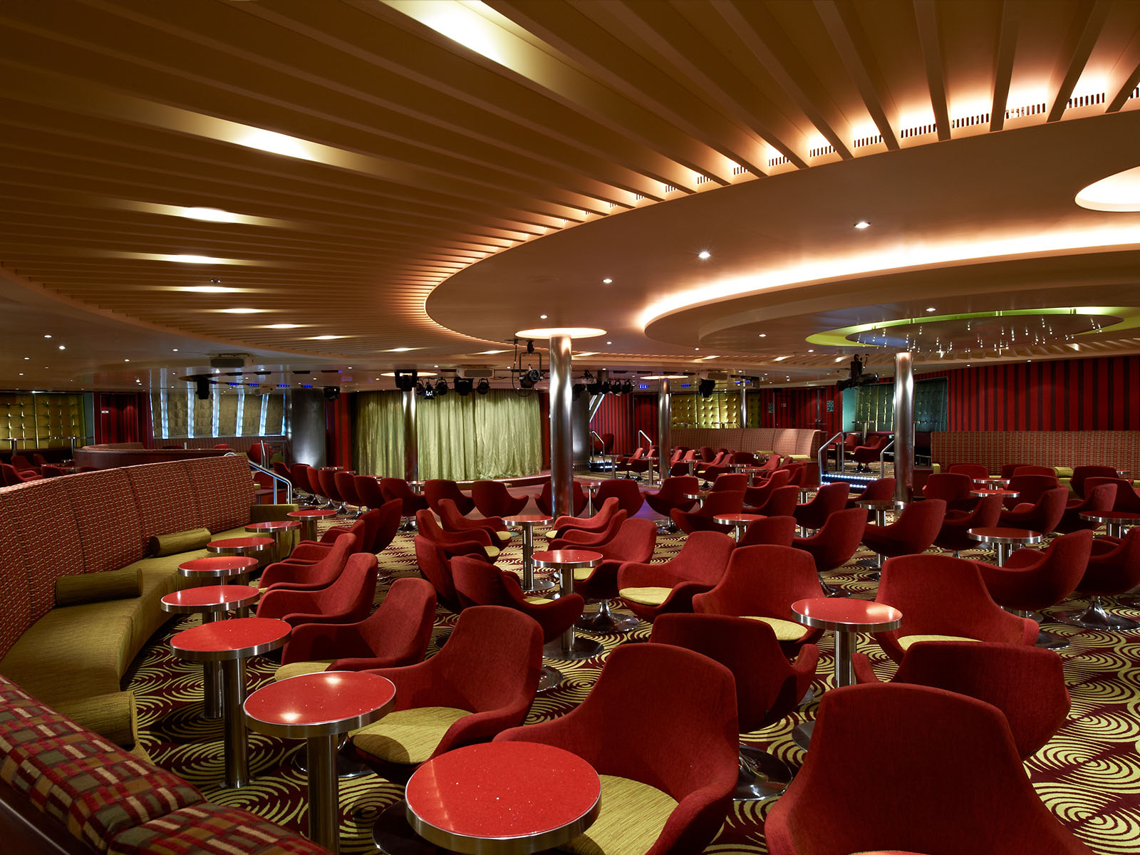 Limelight Lounge on the Carnival Breeze