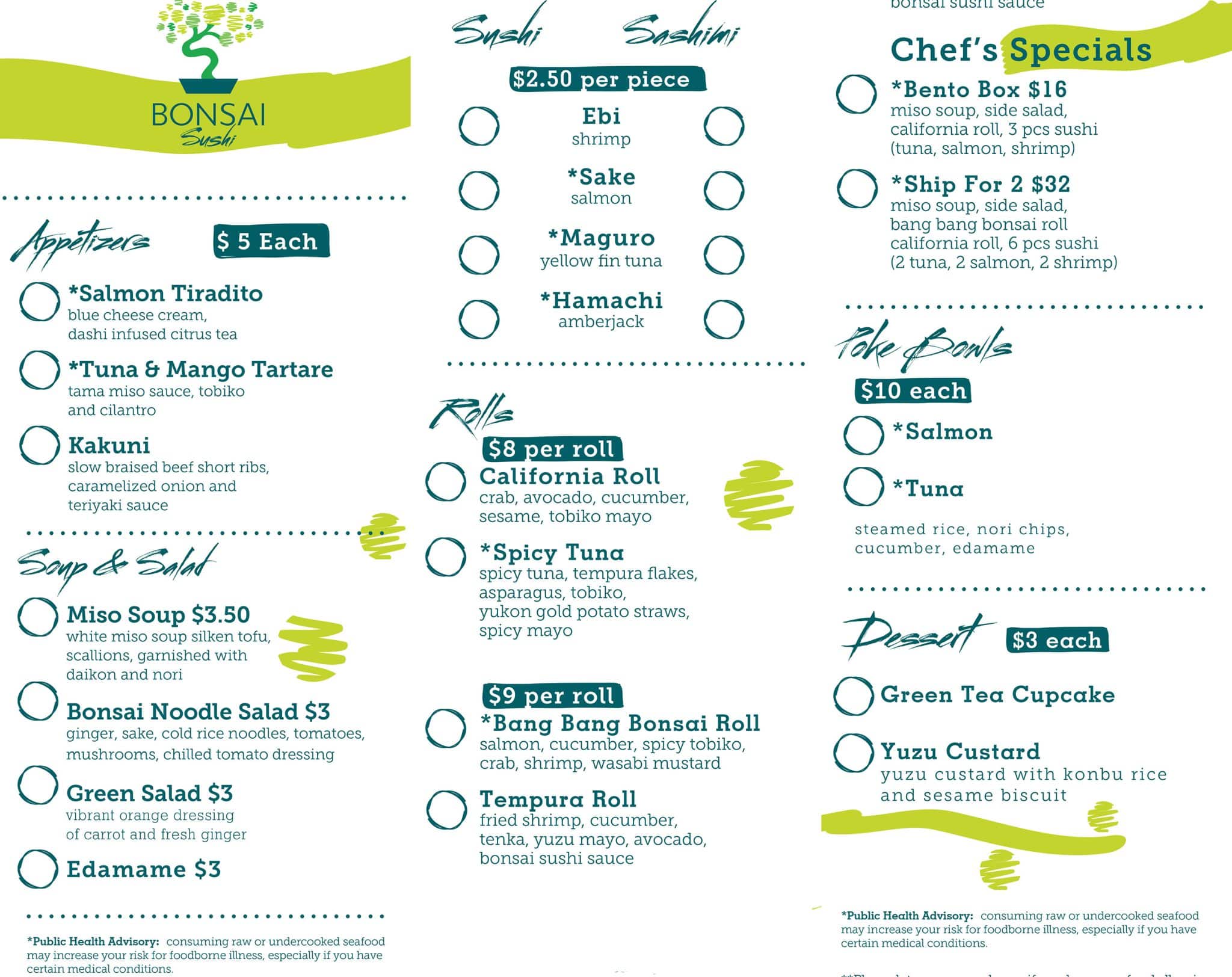 All About Carnival's Bonsai Sushi Cruise Spotlight