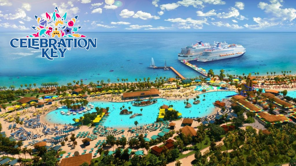 carnival celebration key with logo