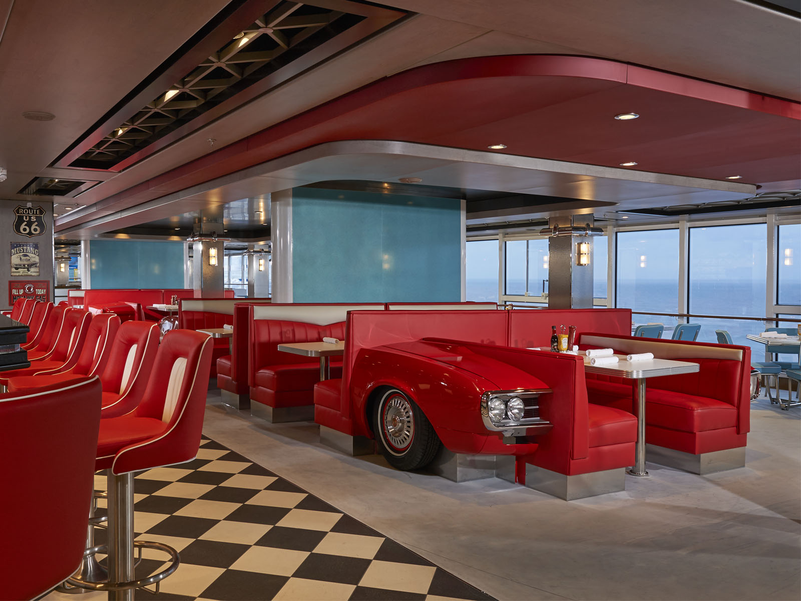 Norwegian Switches The American Diner To Complimentary Cruise Spotlight   Norwegian Joy American Diner 