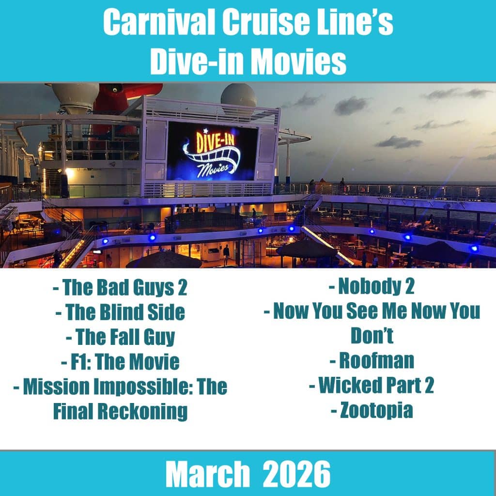carnival dive in movie list
