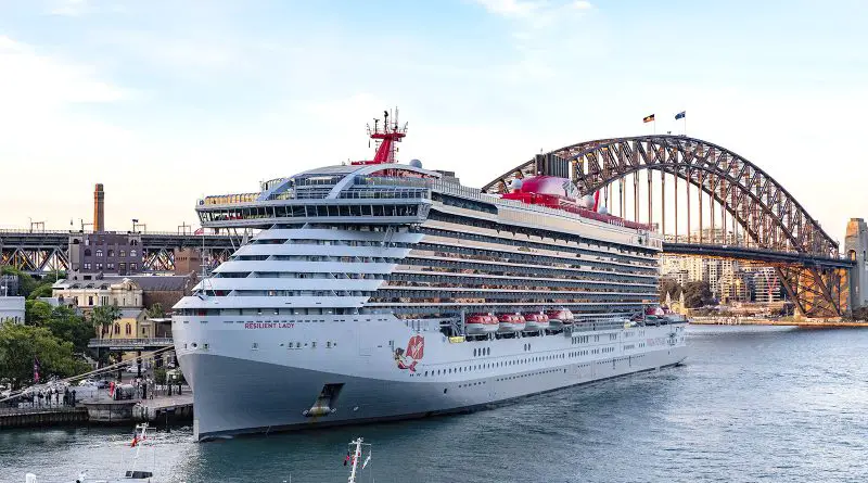 virgin voyages resilient lady in sydney