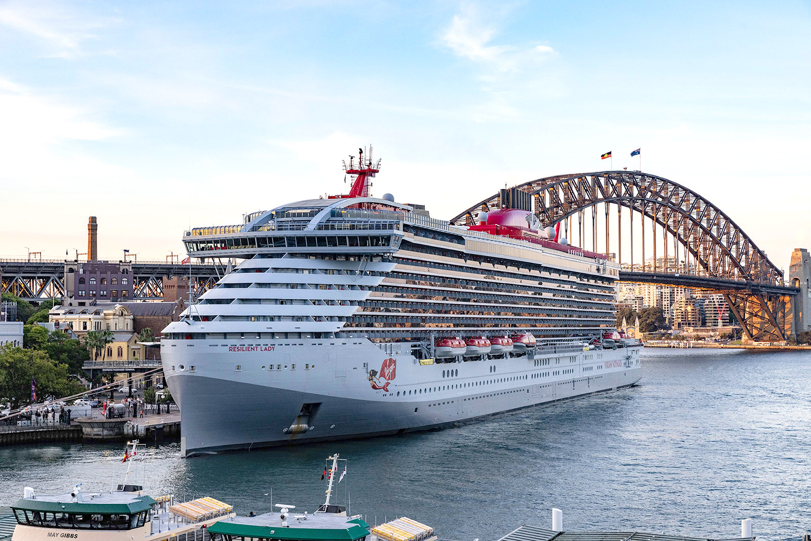 virgin voyages resilient lady in sydney