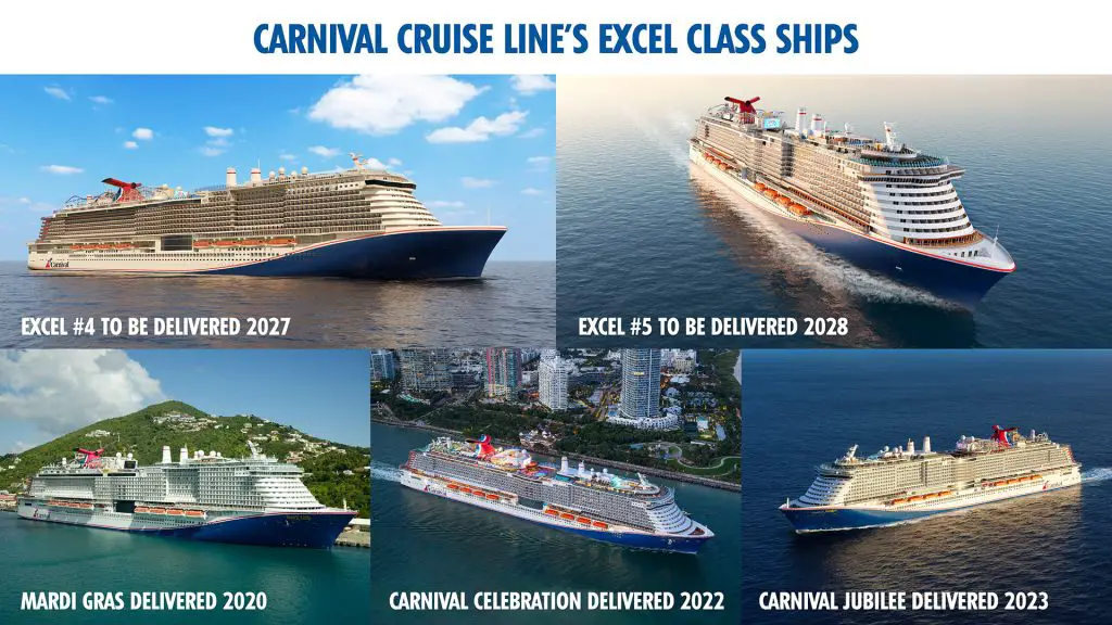 Carnival Excel-class ships