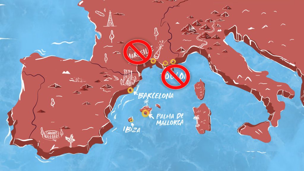 virgin voyages med map