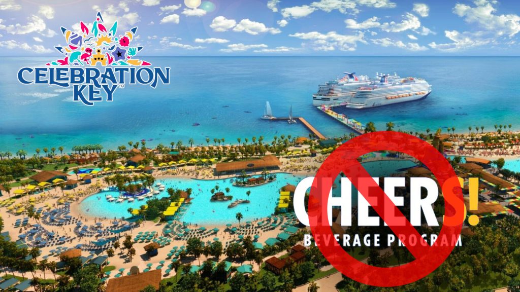 carnival celebration key with cheers logo