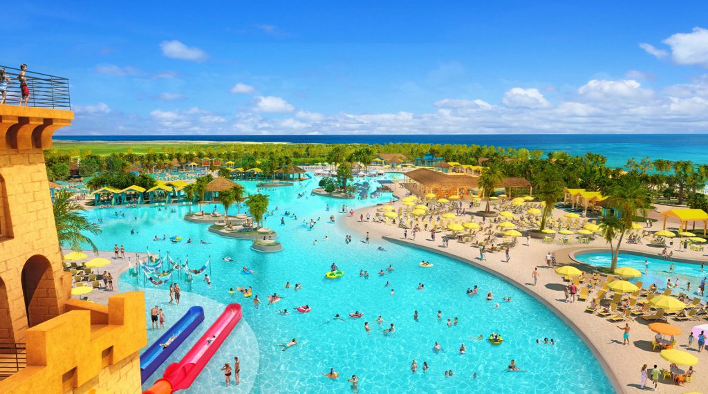 Celebration cay starfish lagoon overview