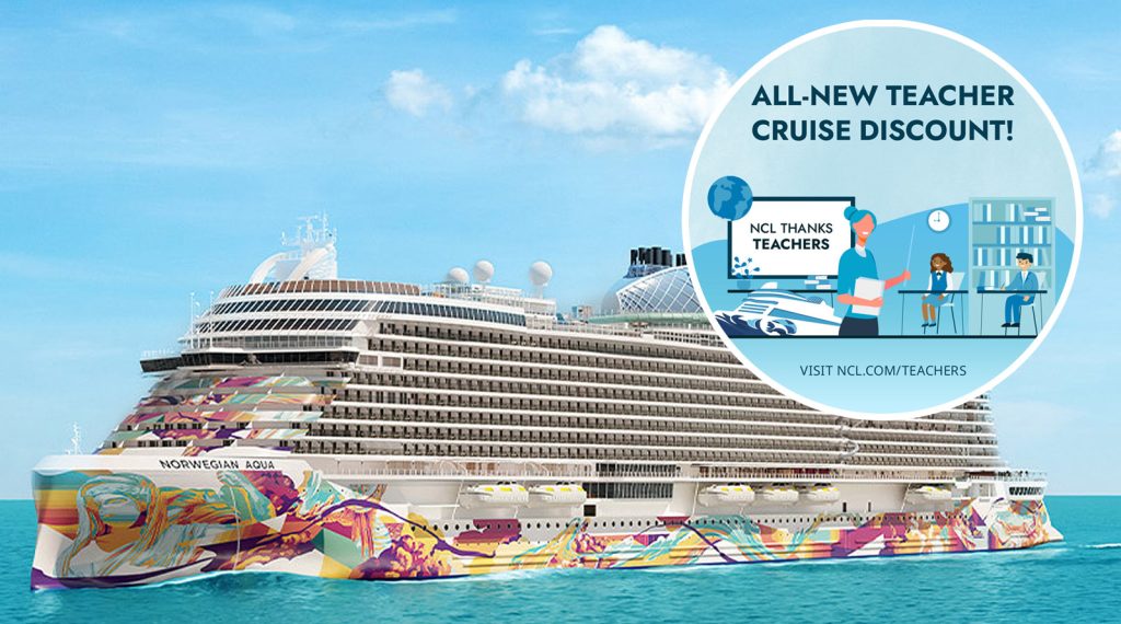 norwegian aqua and teacher discount