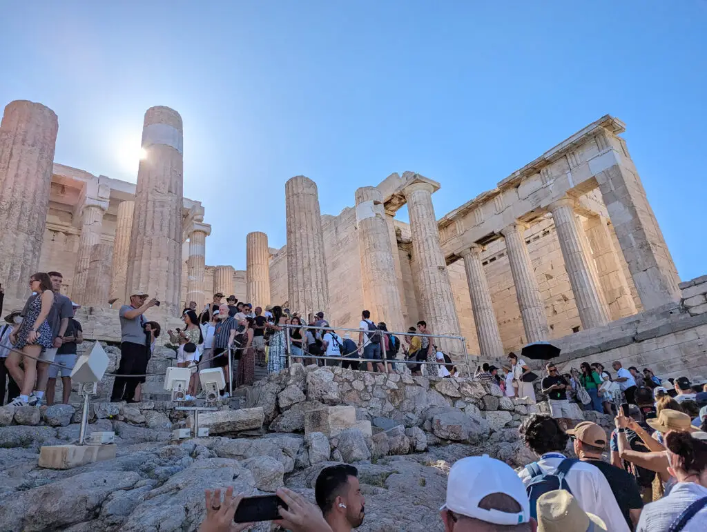 entrance to acropolis