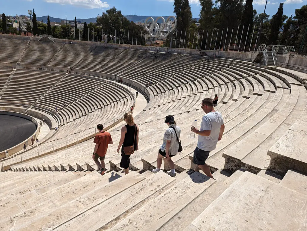 Panathenaic Stadium stairs