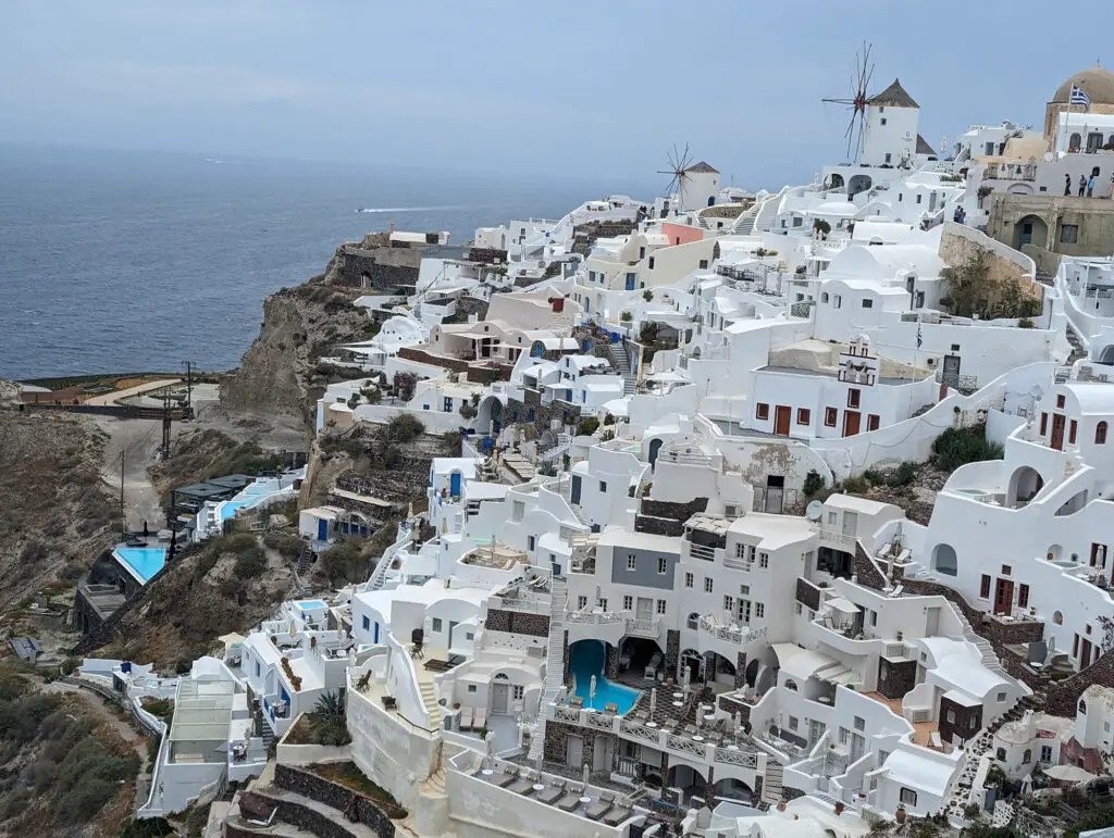 oia city view