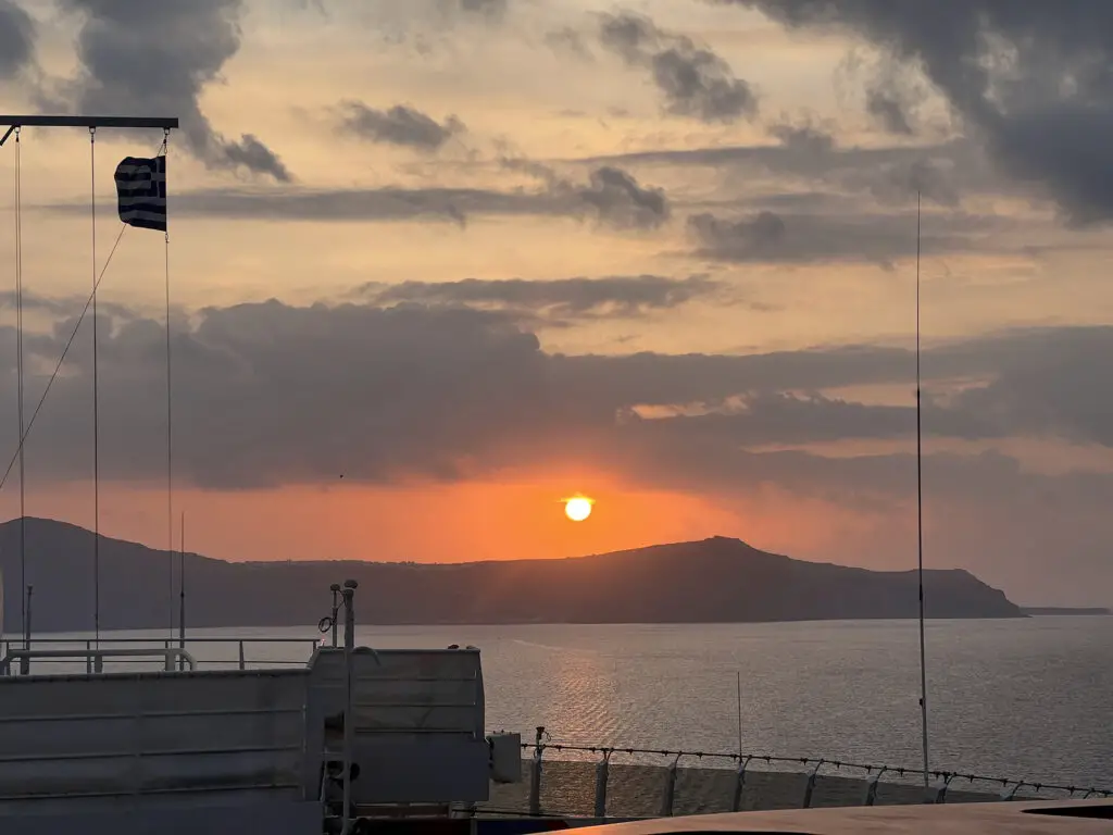 Santorini sunset