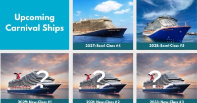 carnival cruise line upcoming cruise ships