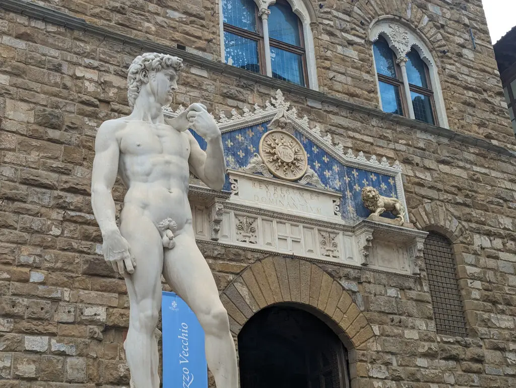 statue of david in florence