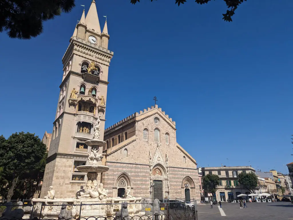 messina bell tower of cathedral of messina