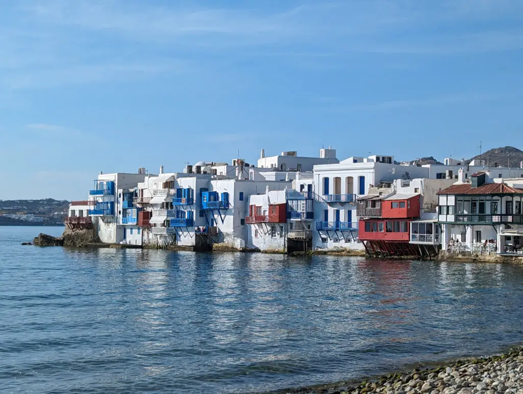 little venice in mykonos