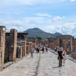 my vesuvius over pompeii street