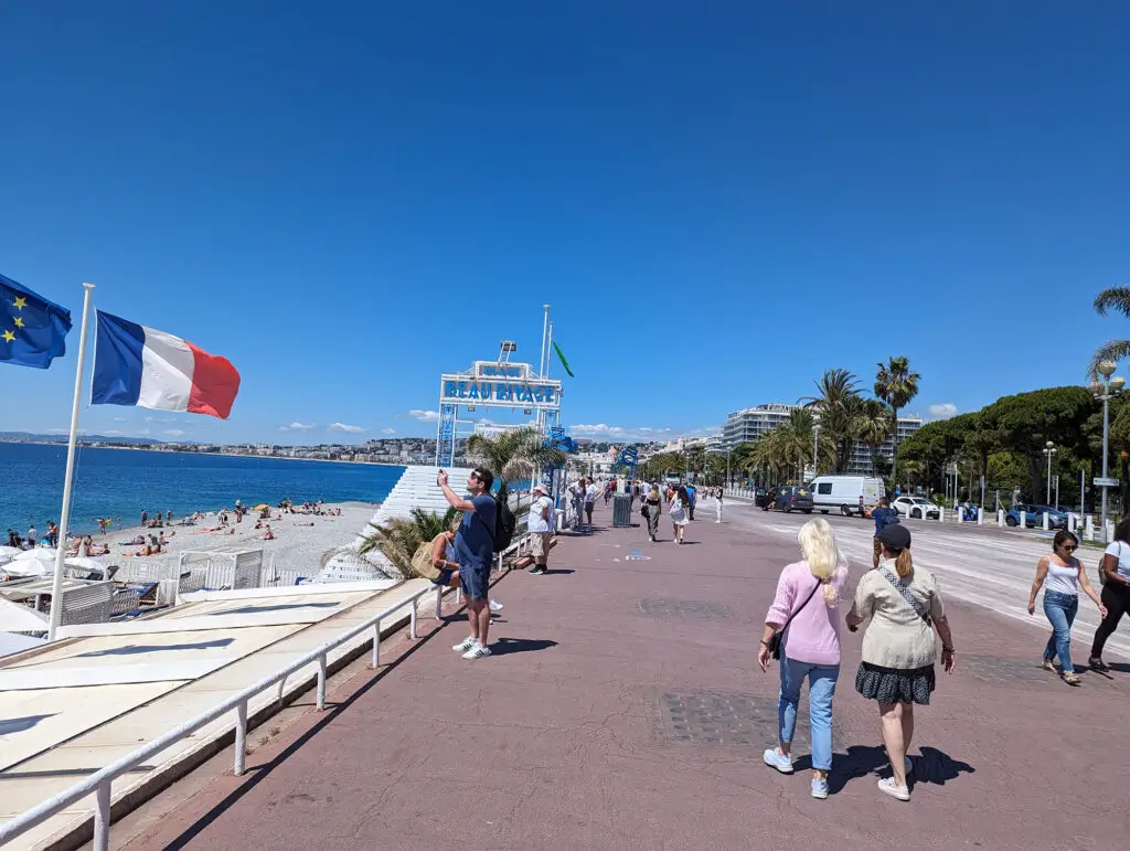 Promenade in Nice