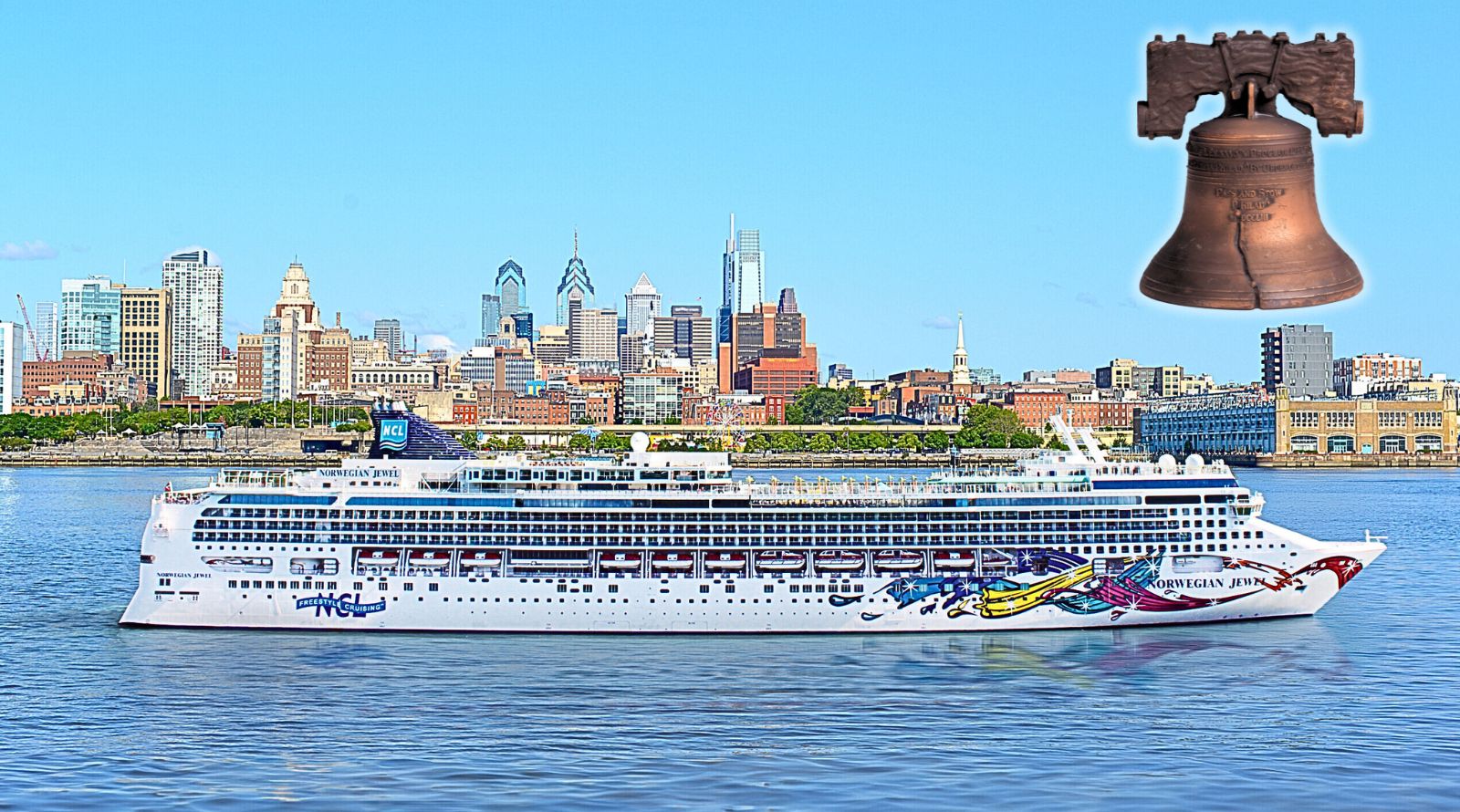 norwegian jewel liberty bell philadelphia