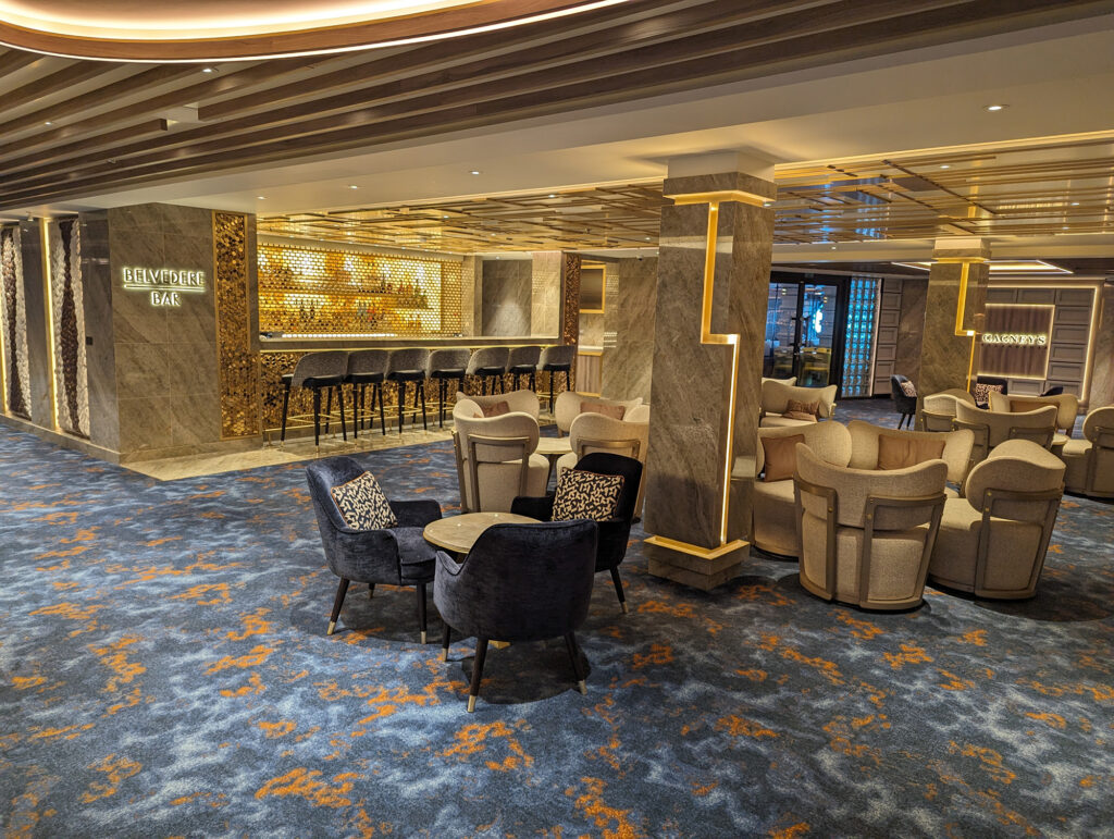 belvedere bar on norwegian viva