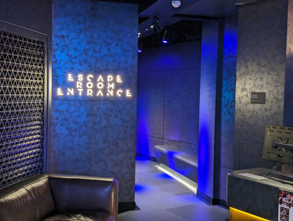 norwegian viva escape room entrance