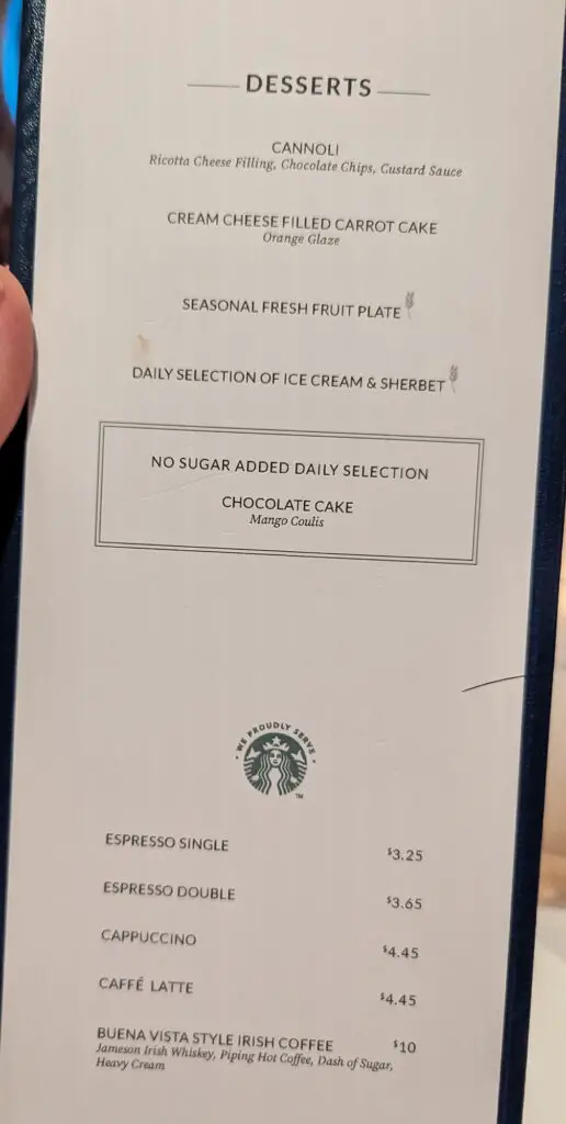 norwegian viva mdr dessert menu day 4