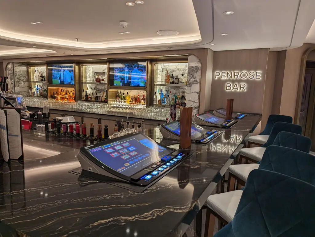 penrose bar slot machines