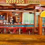 carnival redfrog bar with rum runner drink
