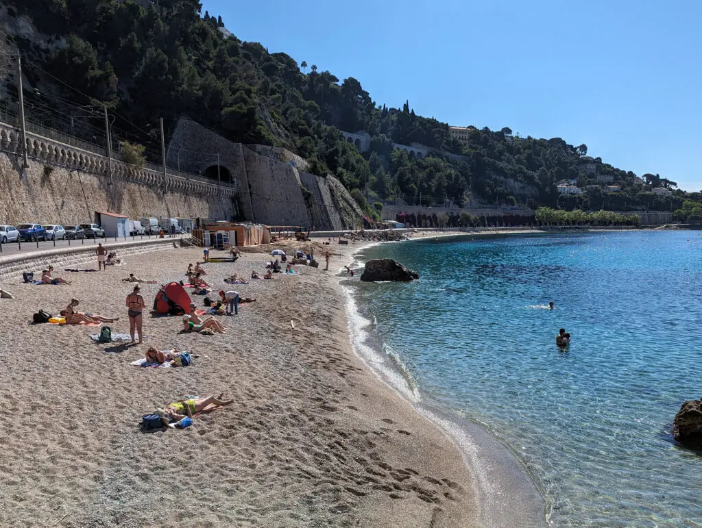 villefrance beach