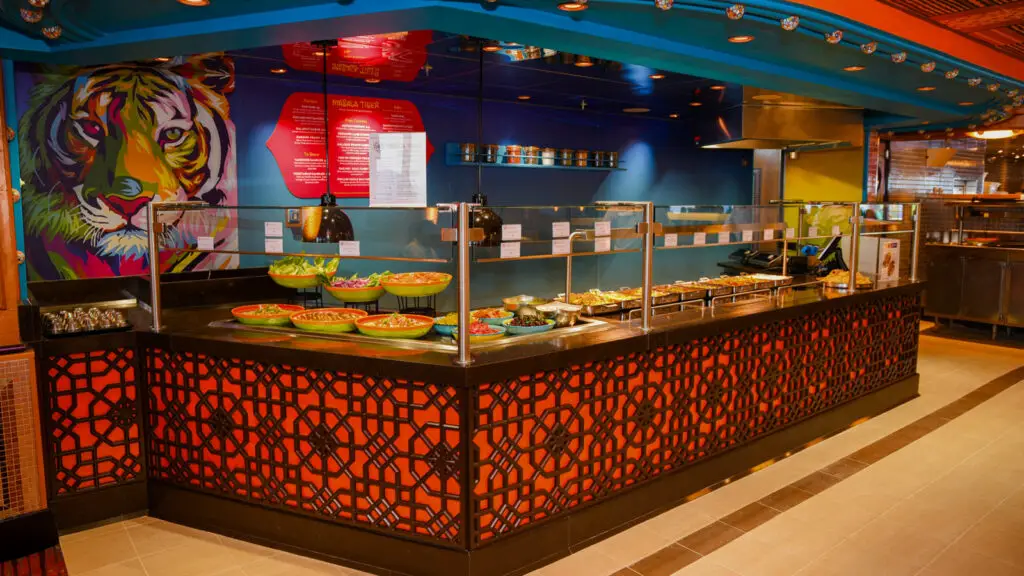 masala tiger on carnival splendor