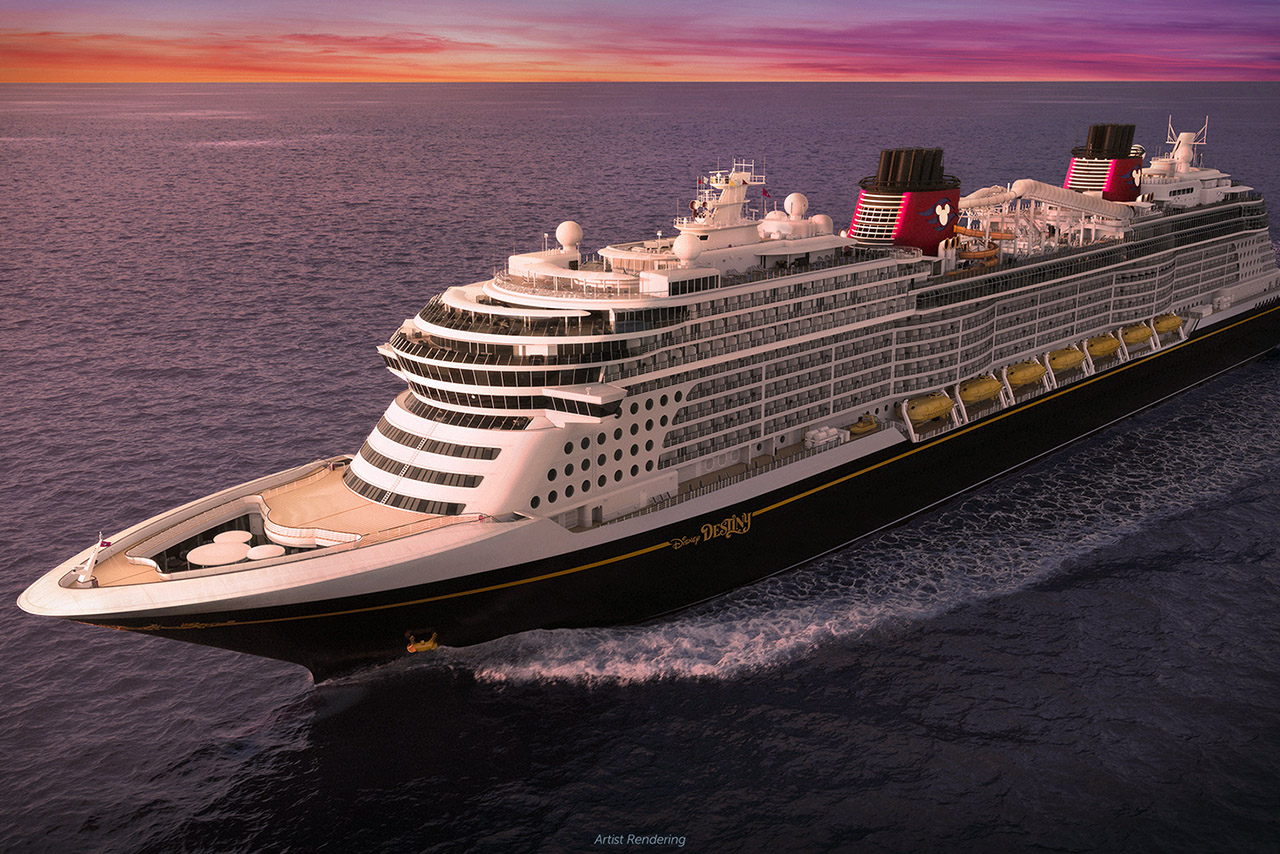 Disney Destiny cruise ship