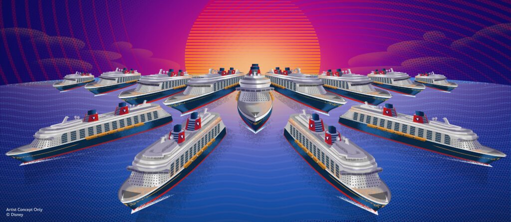 disney cruise line fleet in 2031