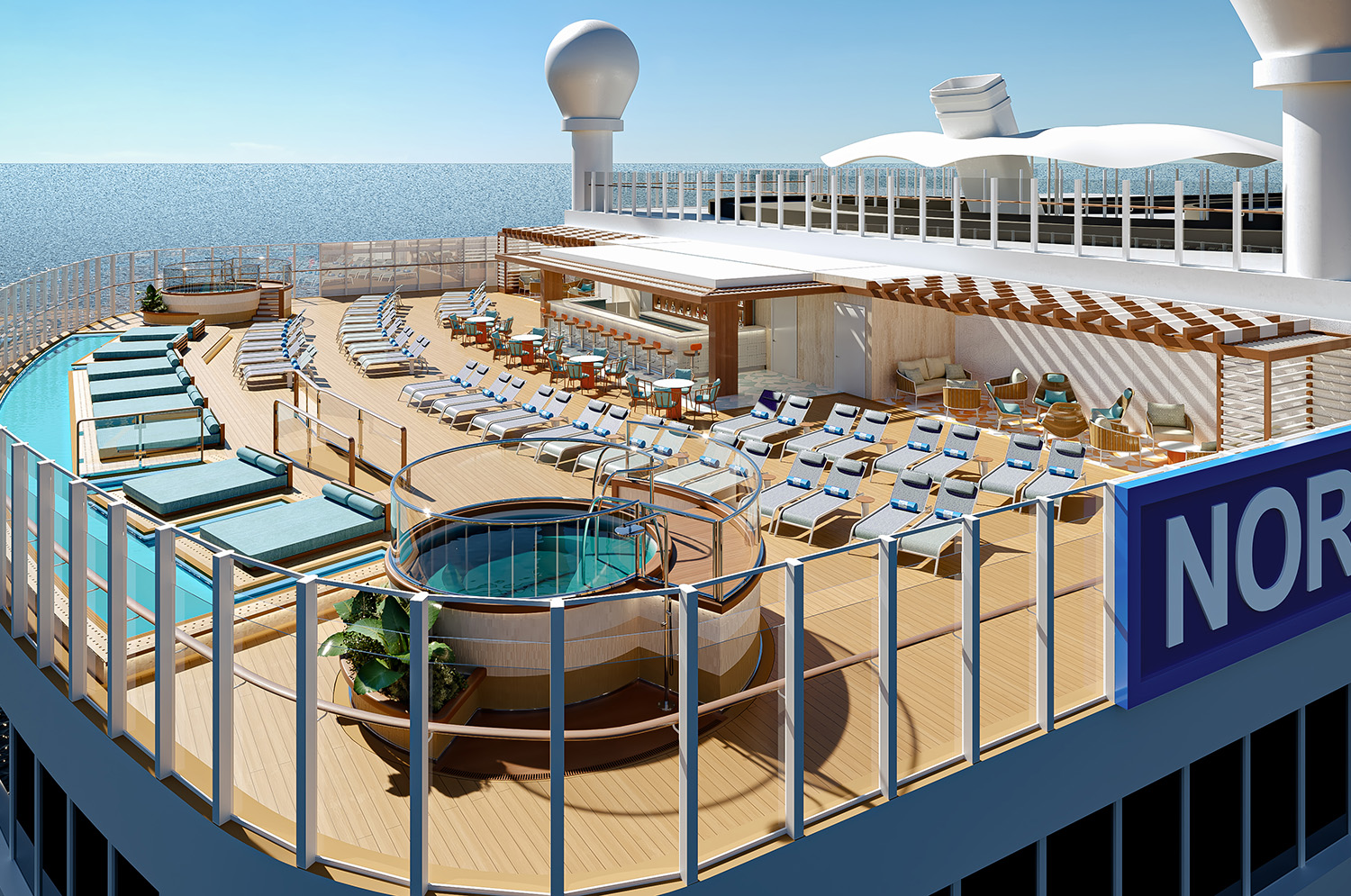 norwegian encore spice h2o deck