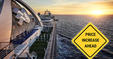 princess cruises gratuity increase