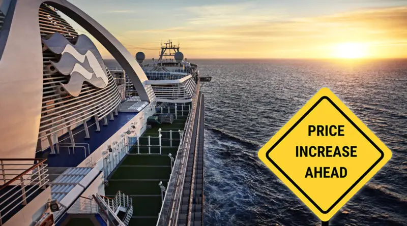 princess cruises gratuity increase