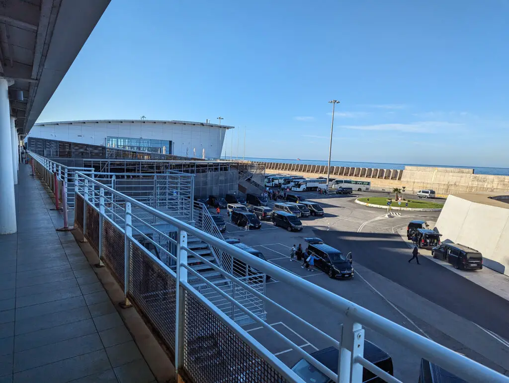 Civitavecchia parking lot