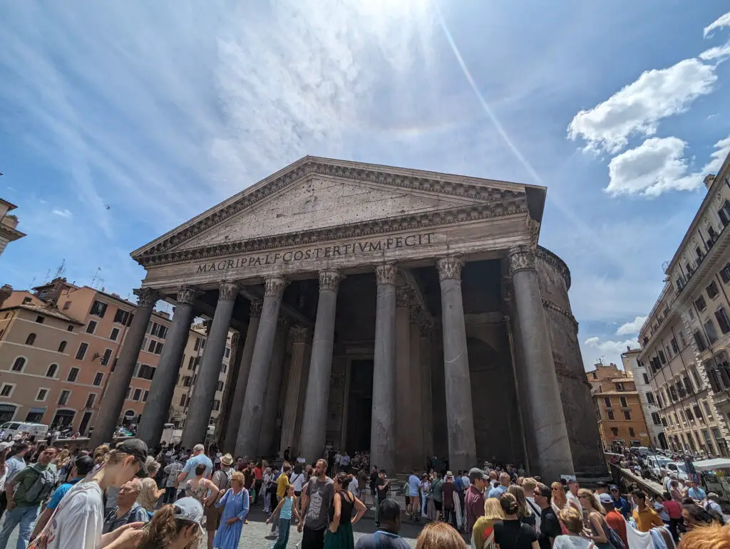 pantheon entrance